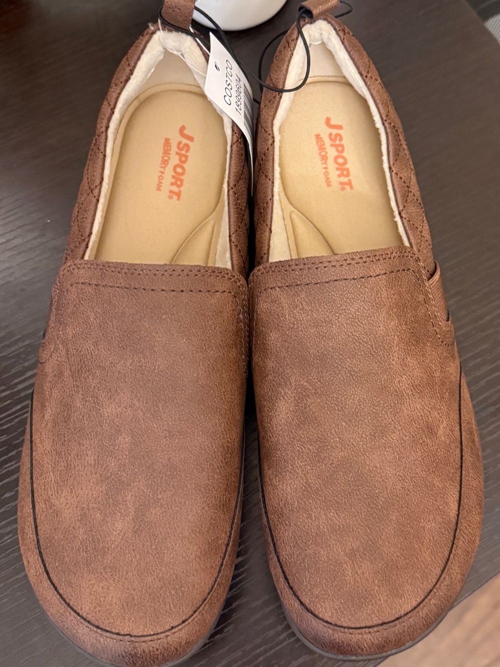JSport by Jambu Women’s Brown Slip-On Loafers - Picture 5 of 7